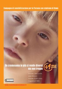 Manifesto per la Giornata Nazionale della Persona con sindrome di Down dell'8 ottobre 2006